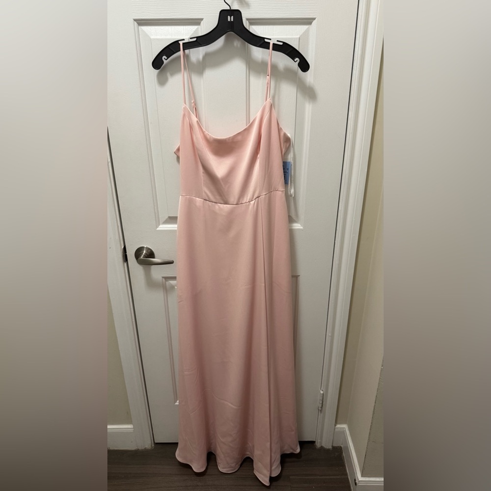 Elegant Pink Bridesmaid or Wedding Guest Dress